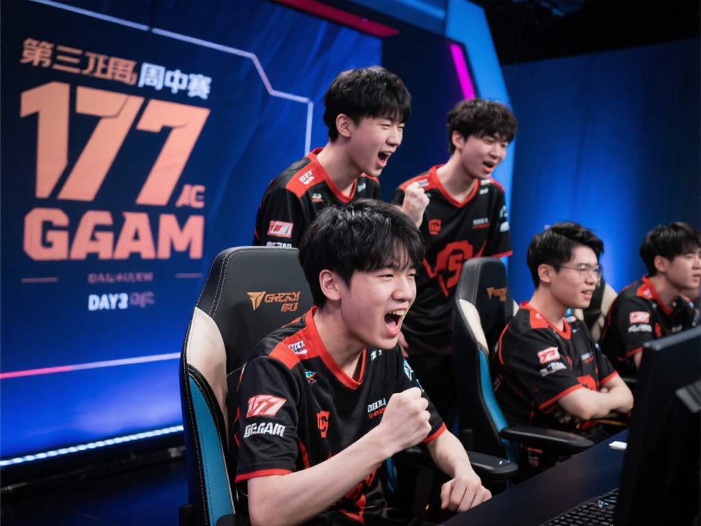 随着第三周周中赛DAY1的落幕，17Ga