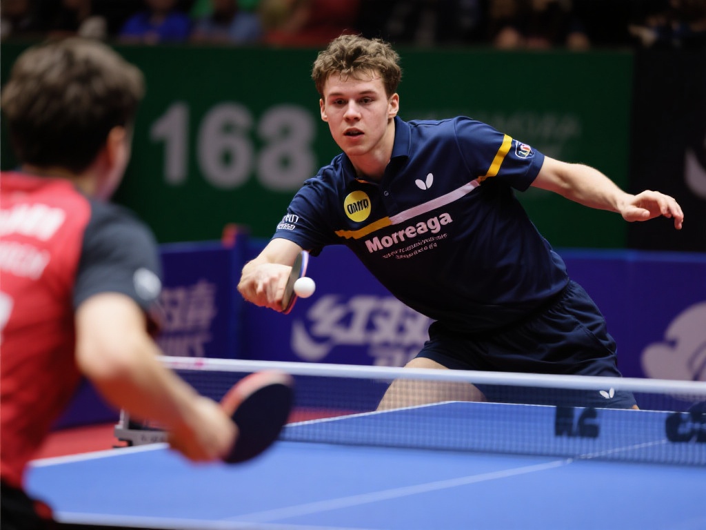 此外，莫雷加德的发球变化多端，常常让对手